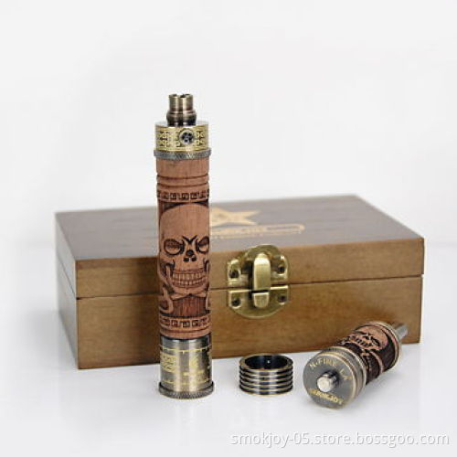 N fire la2 wood atomizer, 2.5mL capacity, dual coil